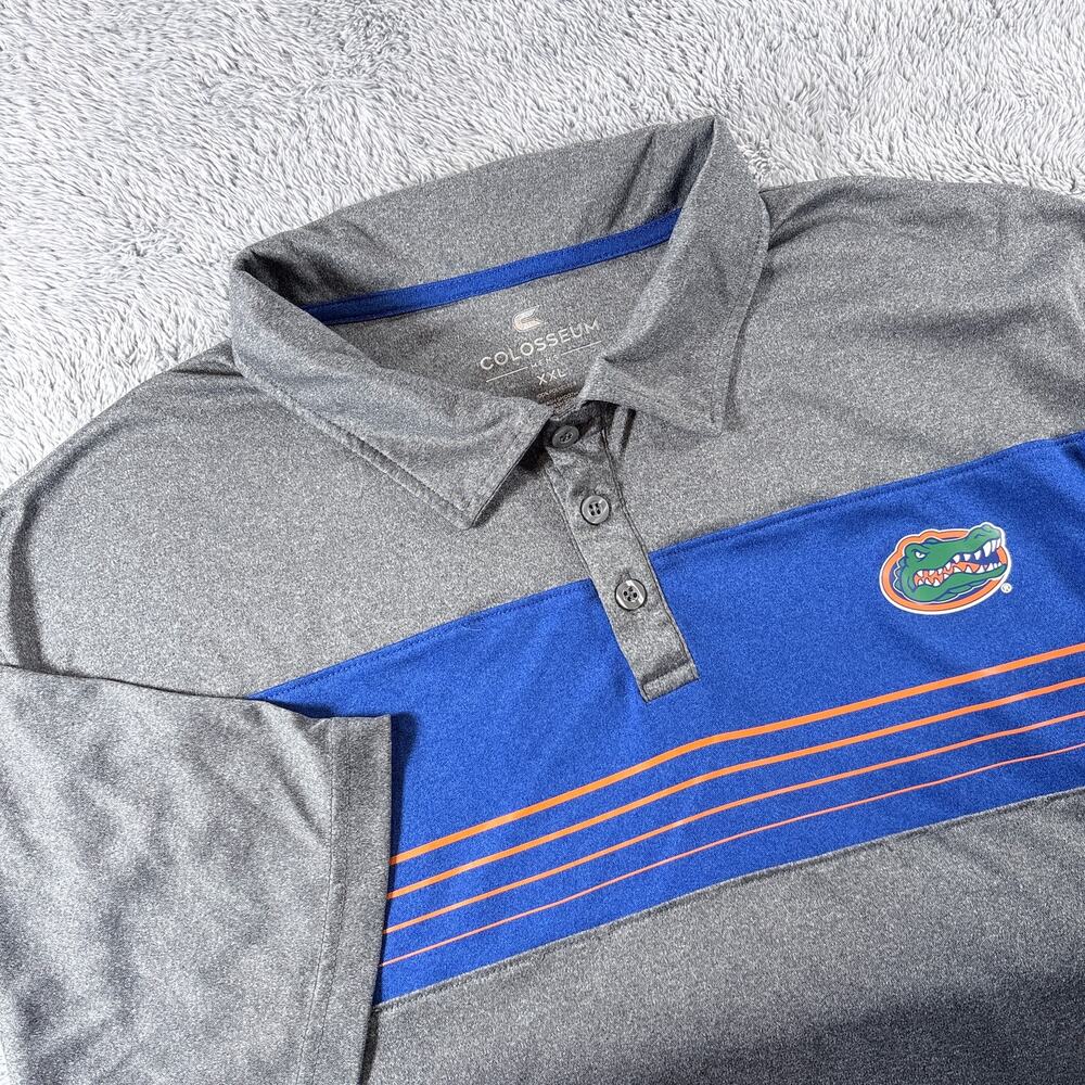 University of Florida Gators Colosseum Polo‎ Shirt Sz XXL